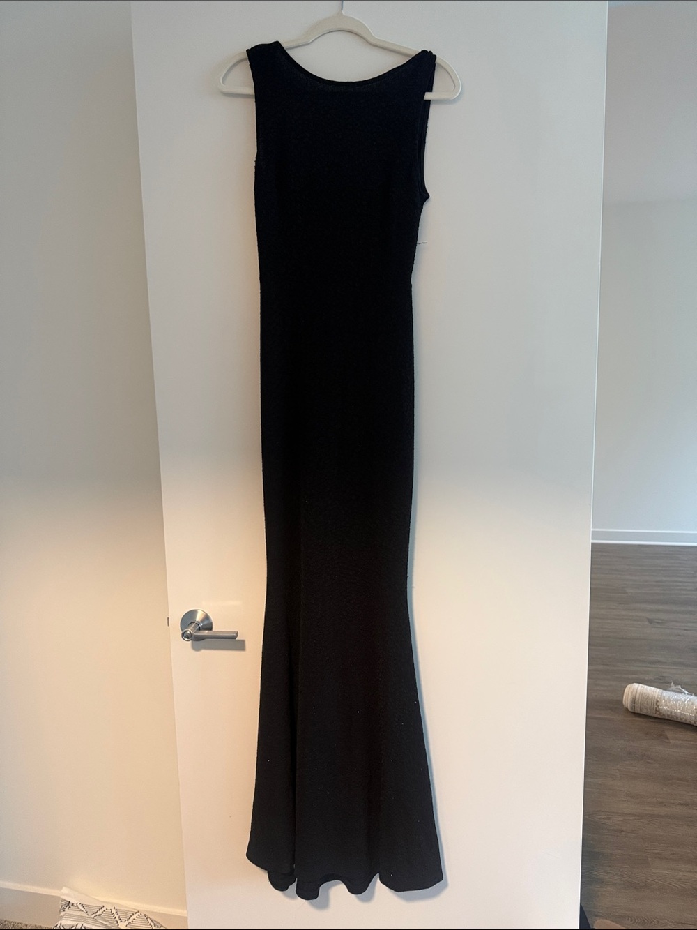 Classic Black Sleeveless Maxi Dress
